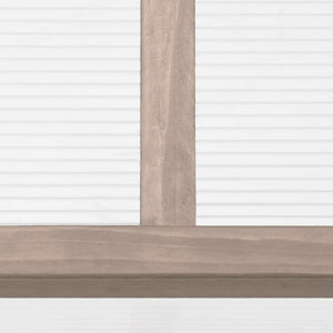 Estufa 110x58,5x39 cm madeira de abeto cinzento