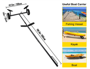 Atrelado universal max 161kg barco kayak canoa mota de agua jet ski 2.95m