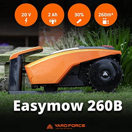 Corta relva robótico de até 260 m² Yard Force FORCE EasyMow 260B