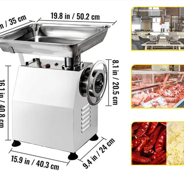 Triturador de carne moer carne maquina picar carne 2200W 350kg/h