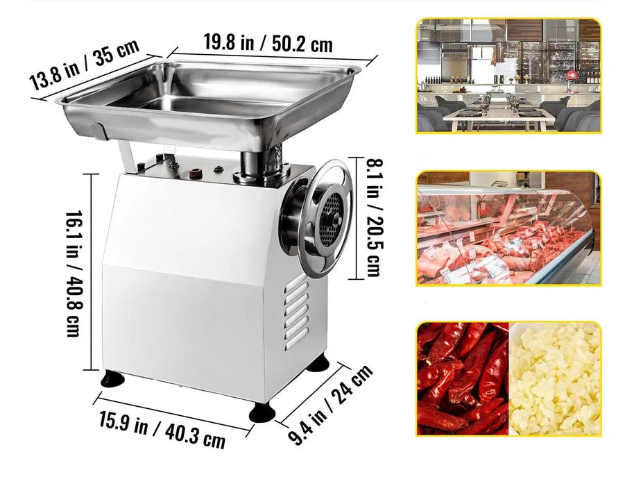 Triturador de carne moer carne maquina picar carne 2200W 350kg/h