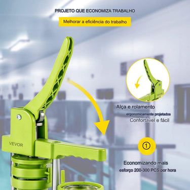 Máquina de 500 Botões (58mm)