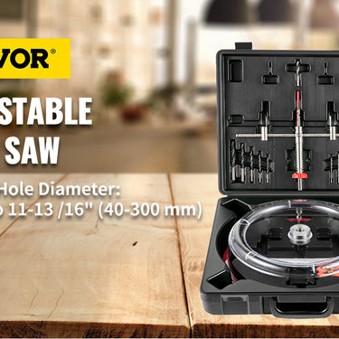 Serra de buraco profissional pode perfurar cortador de círculo de 40-300 mm de diâmetro