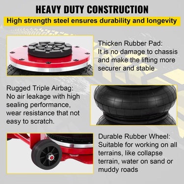 Macaco Pneumático de 3 Toneladas