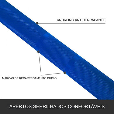 Barra Olímpica  ginasio treino de 22 m
