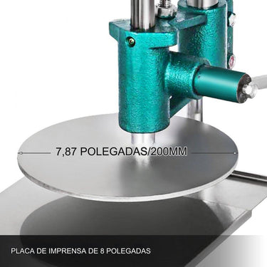 Máquina de Rolar Massa de 7-8 Polegadas para Massas e Pizzas
