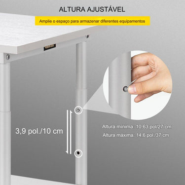 Carrinho Impressora Ajustável  - 3 Níveis