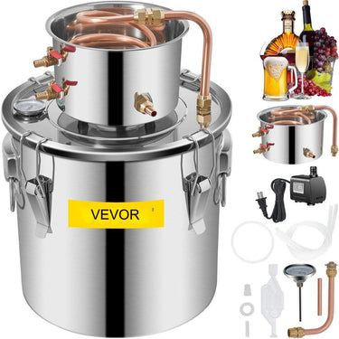 Destilador de Álcool de 19L com Bomba