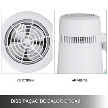 Destilador de Água 4L 750W