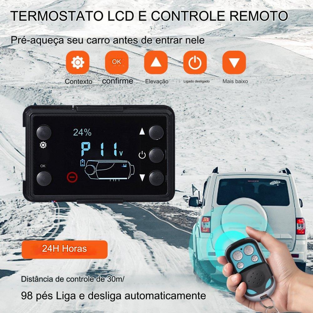 Aquecedor Diesel 5KW 12V: Aquecimento Autónomo