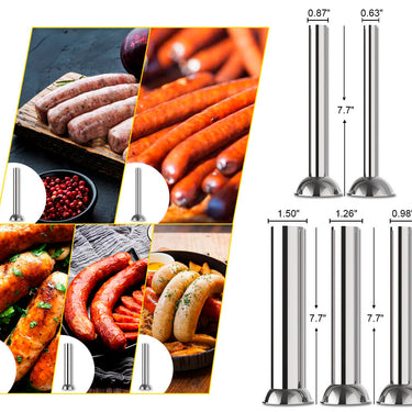 Máquina para Encher Salsichas enchidos chouriças elétrica