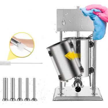 Máquina para Encher Salsichas enchidos chouriças elétrica