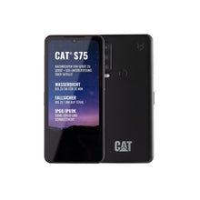 Cargar imagen en el visor de la galería, Smartphone Cat S75 128 GB, à prova d&#39;água, resistente à poeira, areia, sujeira e temperaturas extremas
