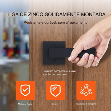 Maçaneta Falsa  - 1 Peça Preto