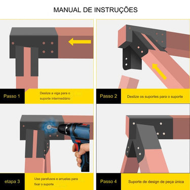 Conector Baloiço Quadrado  24.5cm