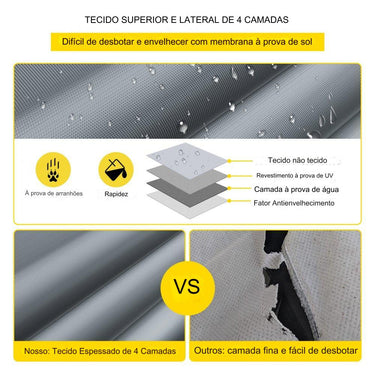 Cobertura para Reboque de RV (Pop-Up)