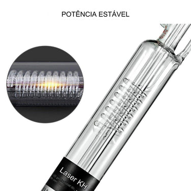 Tubo de Laser de CO2 60W para Máquina de Gravação a Laser