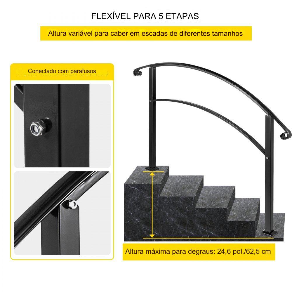 Corrimão de Ferro Forjado  - para Edifícios Comerciais