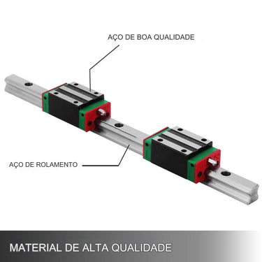 Guia Linear 15mm 15-300mm