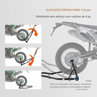 Conjunto de Suporte de Moto (Capacidade 0.39t)