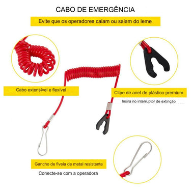 Caixa de Controle Marinha para Motor Yamaha (Premium)