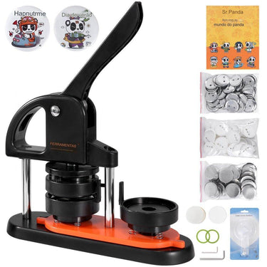 Máquina de 100 Botões de 58mm