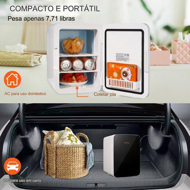 Mini Geladeira  - 10L 2 em 1