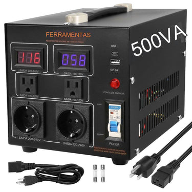 Transformador de Tensão 500W AC 110V/220V