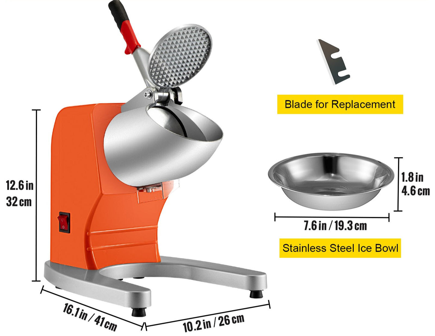 Maquina de picar gelo para gelado granizado  bebidas cockteis  frescos etc novas