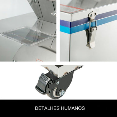 Máquina Enchimento Pó e graos industrial