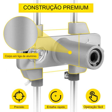 Kit Fechadura Porta 16 peças