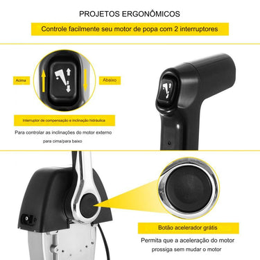 Caixa de Controlo Exterior (Yamaha 704-48205)