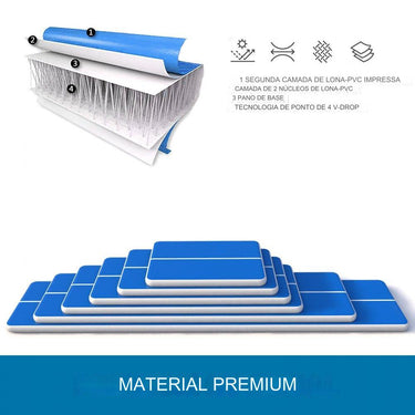 Colchão insuflavel para desporto ginastica  paddle 500x200x20