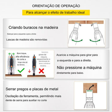 Lâminas Oscilantes - 100x