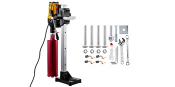 Maquina carotes caroteadora 2180W 6 polegadas 160 mm furar betao abrir buracos lage