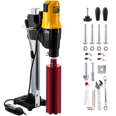 Maquina carotes caroteadora 4450W 255MM furar betao abrir buracos lage