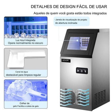 Máquina de Gelo  - 25kg/h