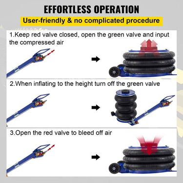 Pneumático Jack 5t Ajustável