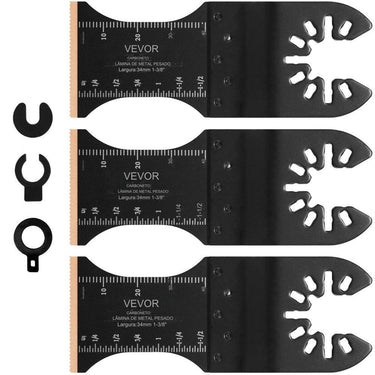 3x Lâminas Oscilantes Multifuncionais
