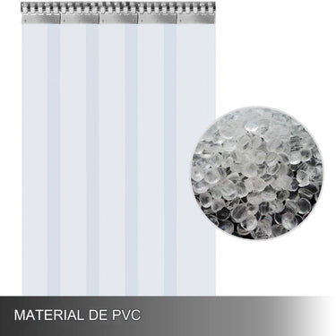 Cortina de Tiras PVC - (1.25m x 2.25m 5 Tiras)