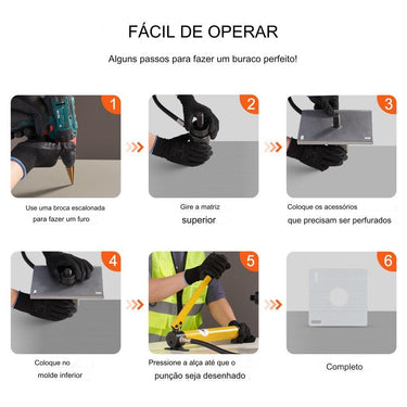 Conjunto Punção Hidráulica