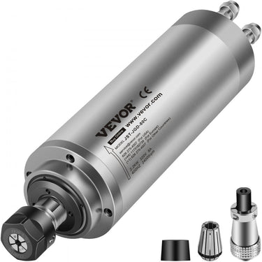 SPINDEL MOTOR DE ÁGUA DE ÁGUA ER 20, MOTOR DO EPO RESPONDIDADO DE ÁGUA 2,2 KW, MOTOR DE EPINE 24000 RPM, pinças de tensão para gravura CNC, motor resfriado a água para gravar o motor do eixo 220V