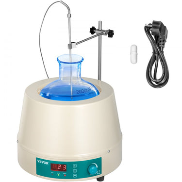 Aquecedor de Mantas de Aquecimento de Laboratório de 450W para Frascos Redondos de 2000ml