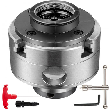 Quatro bochechas 95 mm, rosca rotativa de revestimento 1 polegada x 8 TPI, 4 bochechas, lascas de madeira, processamento de madeira rotativo, forragem rotativa, mini forro de tiro de madeira, conjunto de revestimento de tiro de madeira.