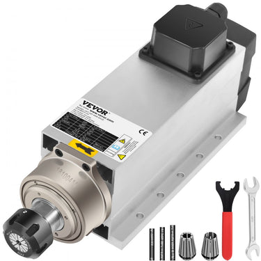 SPINDEL MOTOR CNC MOTOR DO MOTOR DO EPING ROOD It 25, Motor de fixo de resfriamento de ar 4 kW, motor refrigerado a ar para o forro de tensionamento CNC 1-18000 U / min de ar resfriado por eixo de ar resfriado