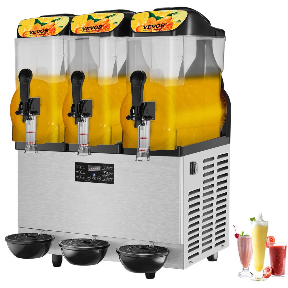 Máquina de Slushie 3 Tanques - Slusheis Maschinen – Tekmaquina