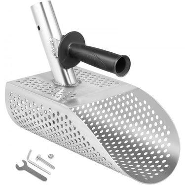 Pá de Detecção de Metal em Aço Inoxidável de 20x29cm