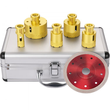 Conjunto de Brocas de Diamante  - 4.5-5-2-3.5mm 5 peças