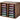 Organizador de documentos  - 12 compartimentos madeira