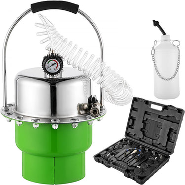 Dispositivo de ventilação do freio pneumático Dispositivo do ventilador do ventilador 5L Contêiner de ventilação verde para uma oficina profissional, operação de um homem, etc.